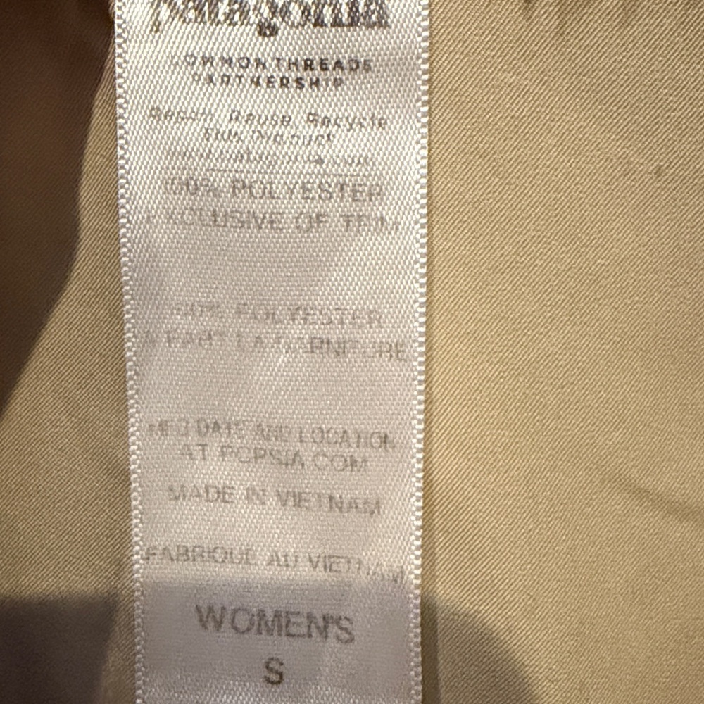 PATAGONIA Women's Fleece Full-Zip Jacket W's Los Gatos Jacket Tan Size Small - Picture 5 of 6